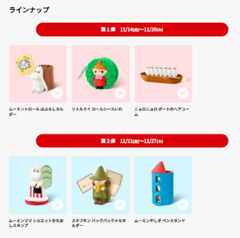 ムーミンのハッピーセット